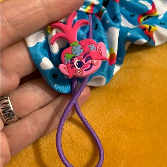 Trolls Rainbow Scrunchie - Picture 3 of 6